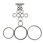 100 Complete O-ring Kits fit Graco Fusion AP Air Purge 246355